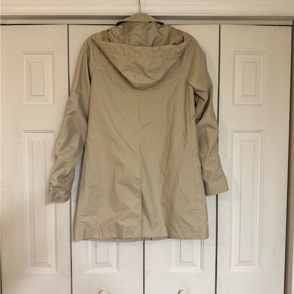 Authentic Burberry London Trench Coat Hooded Nova Check Lining Size 2R Vintage - Picture 6 of 13